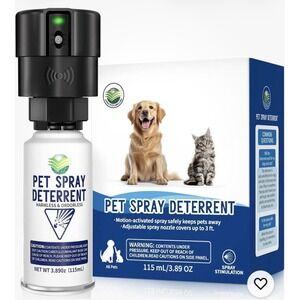 Pet Spray Deterrent System, Motion Activated Cat System, Pet Device Senses Cat &